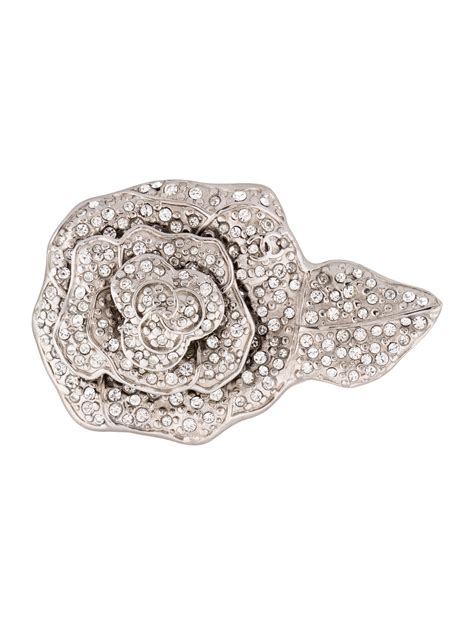 camellia flower brooch chanel|chanel brooch for women.